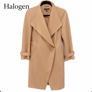 HALOGEN FREYA Lightweight Trench Coat